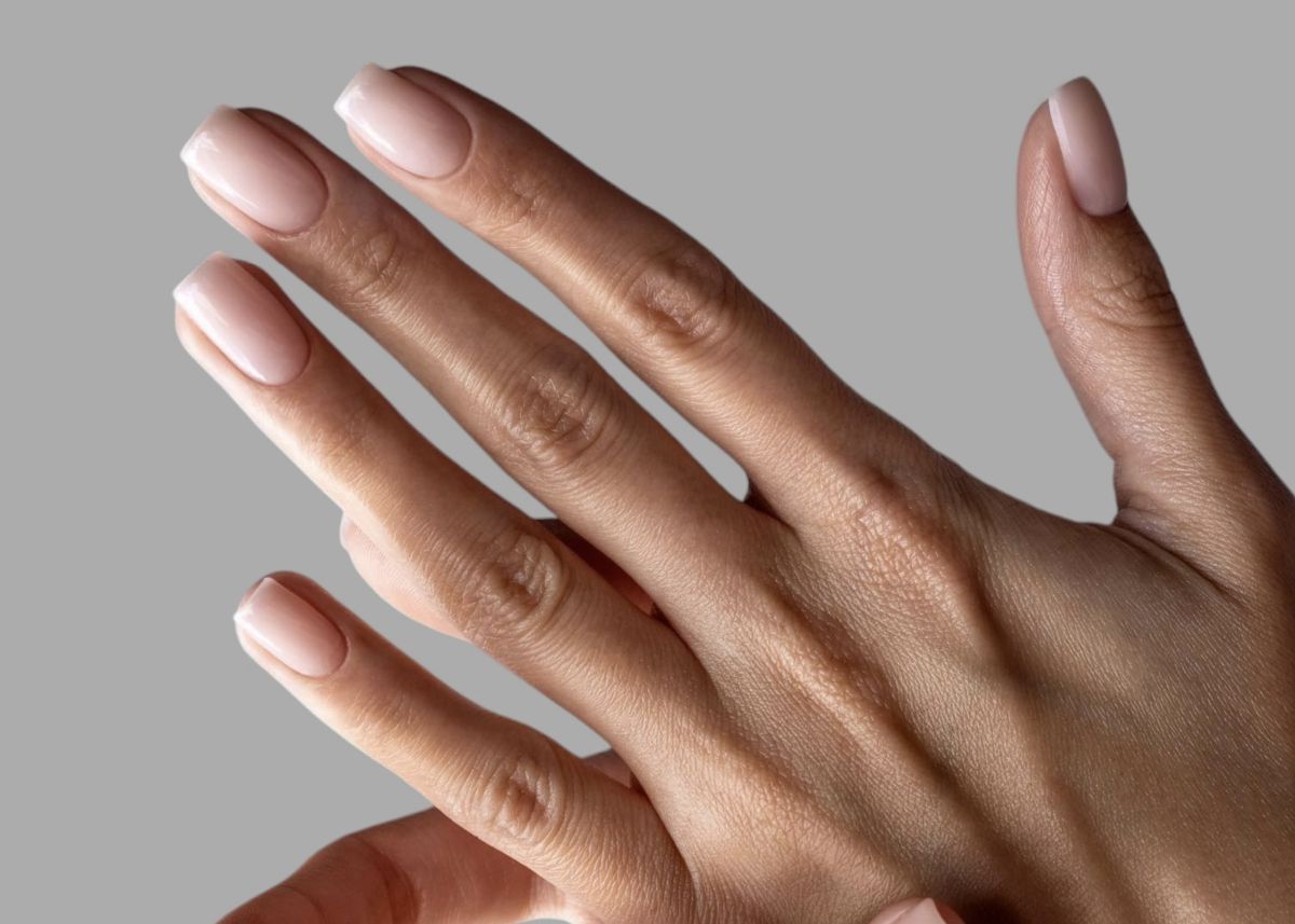 Sopa nails köröm natúr, természetes színben