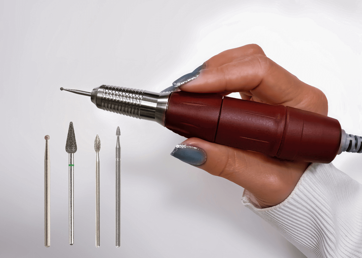 Gépi manikűr kellékei