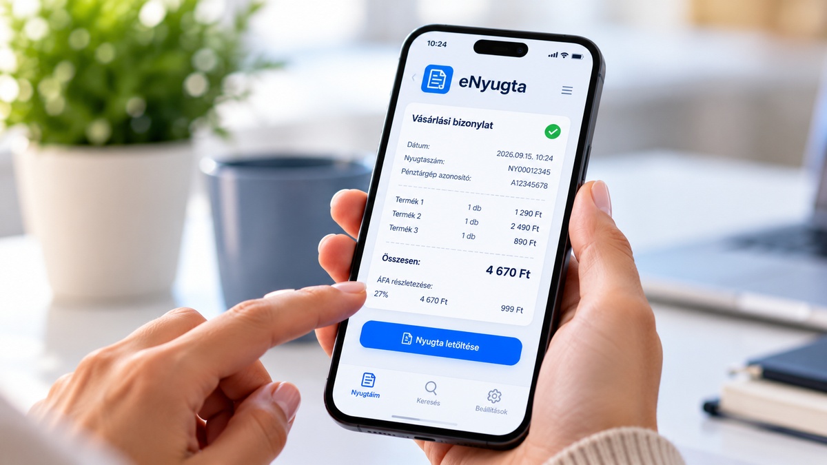 A NAV eNyugta használatához nincs szükség regisztrációra vagy személyes adatok megadására, a vásárló az alkalmazással közvetlenül hozzáférhet a nyugtatárban tárolt elektronikus bizonylataihoz