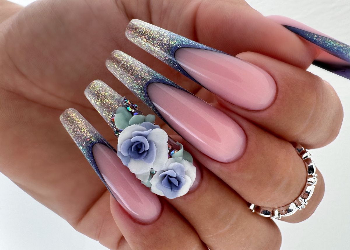 A 3D rózsa kifinomult alkalmi viselet