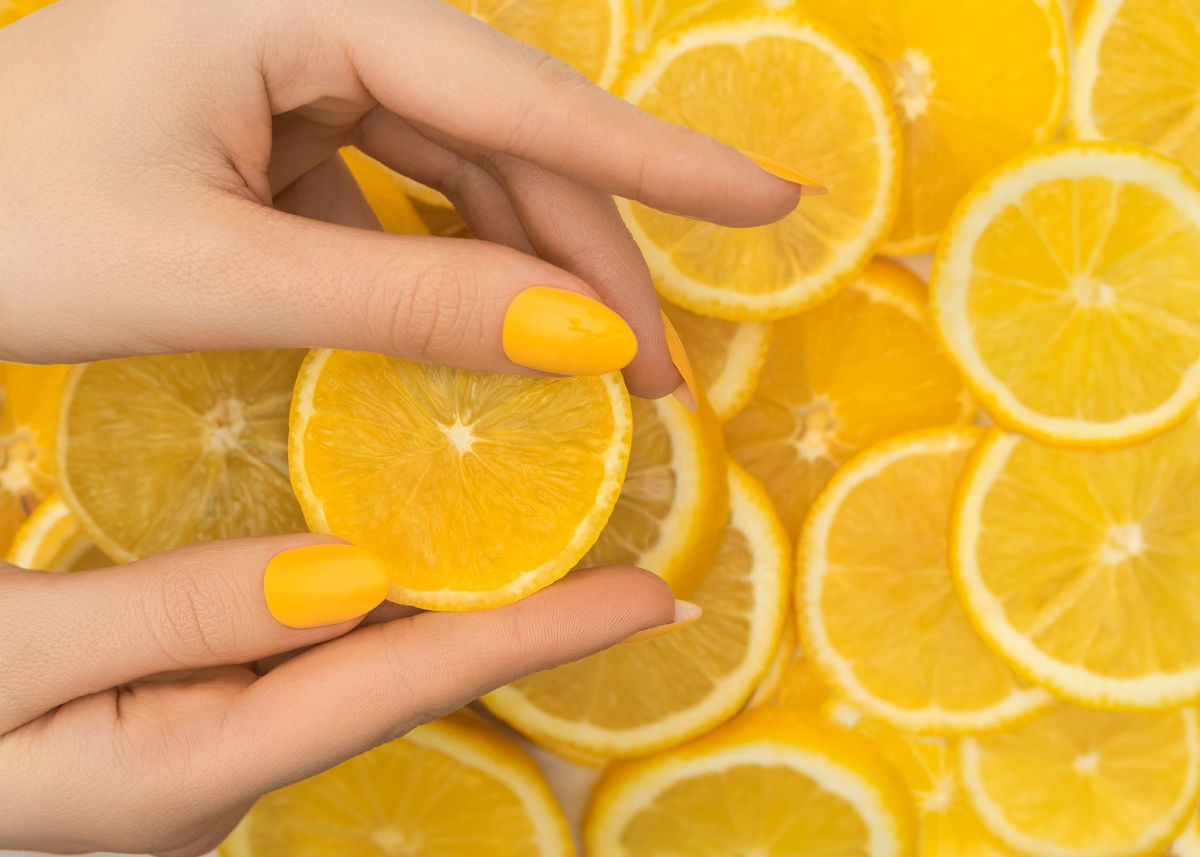 Citromos manikűr