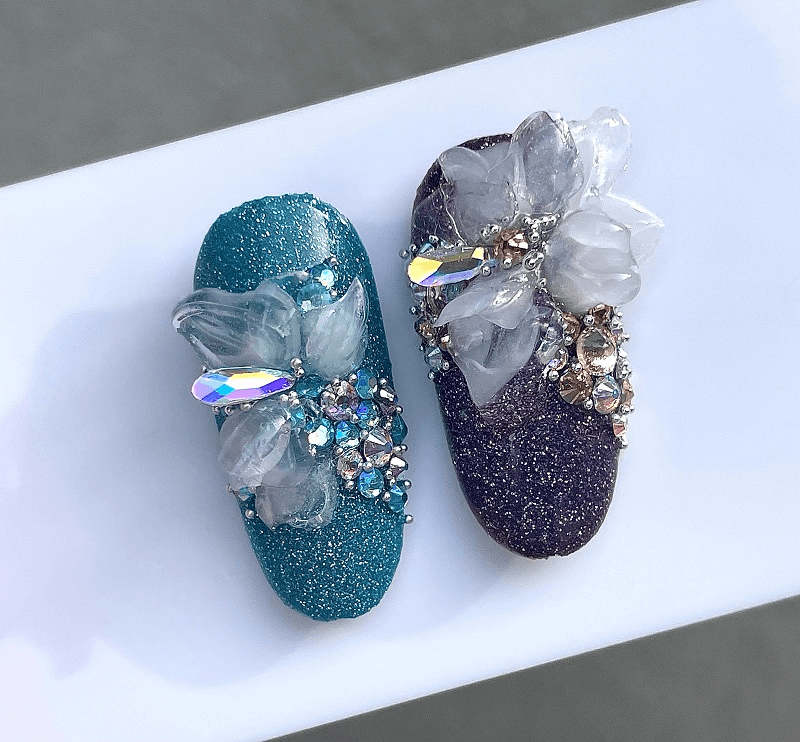 Hogyan készíts csodás jégvirágokat 3D zselés virág Builder gel zseléből