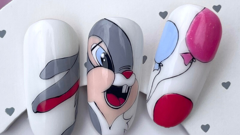 húsvéti körömdíszítés