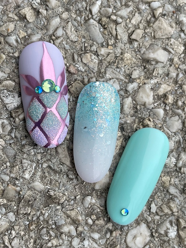 Trendi csillogás króm porral