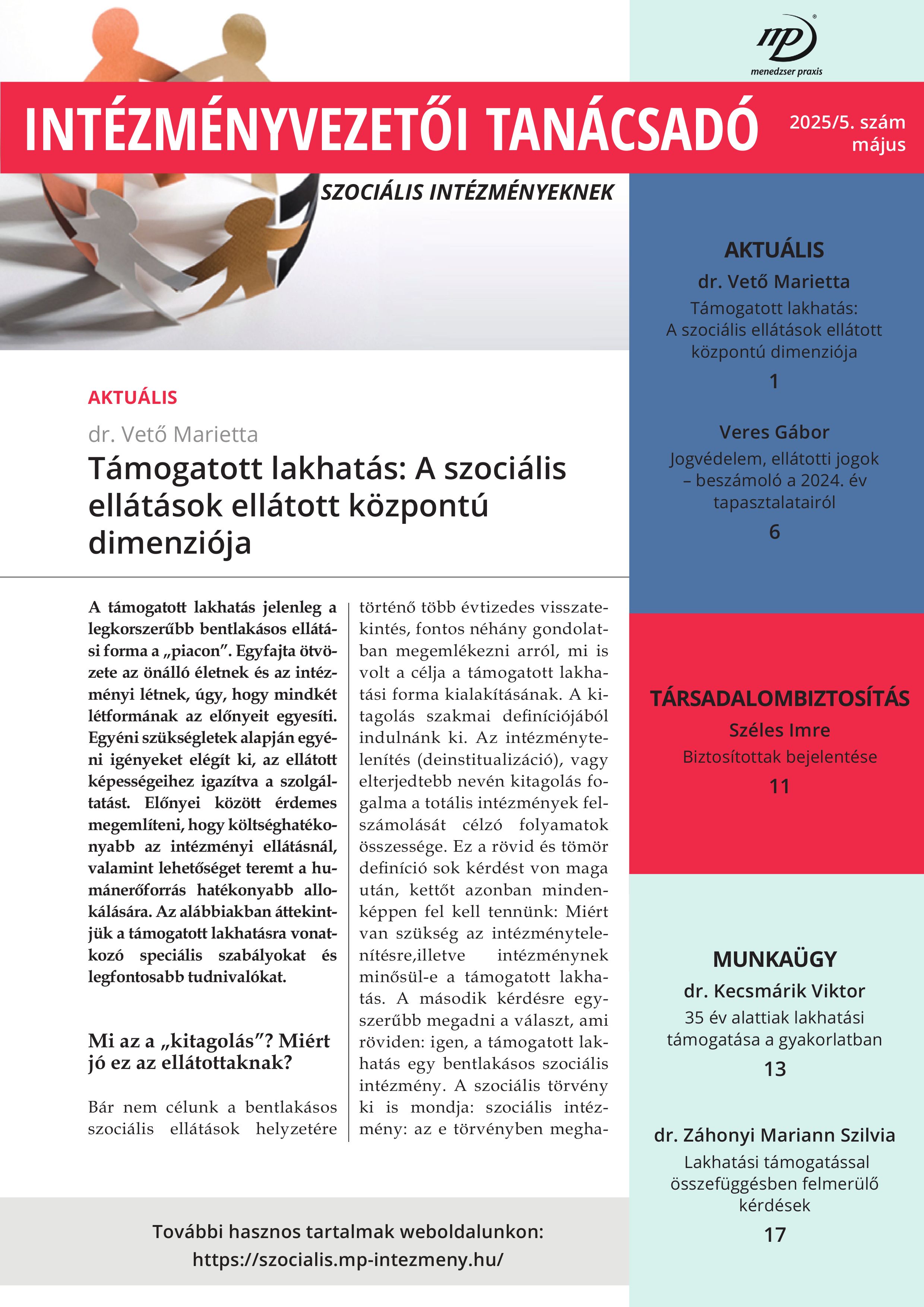 Támogatott lakhatás és a lakhatás támogatása