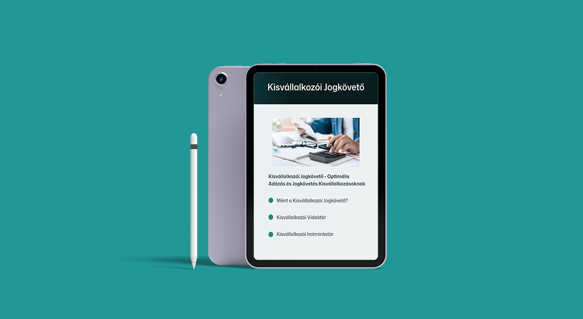 Kisvállalkozói Jogkövető - Optimális Adózás és Jogkövetés Kisvállalkozásoknak
