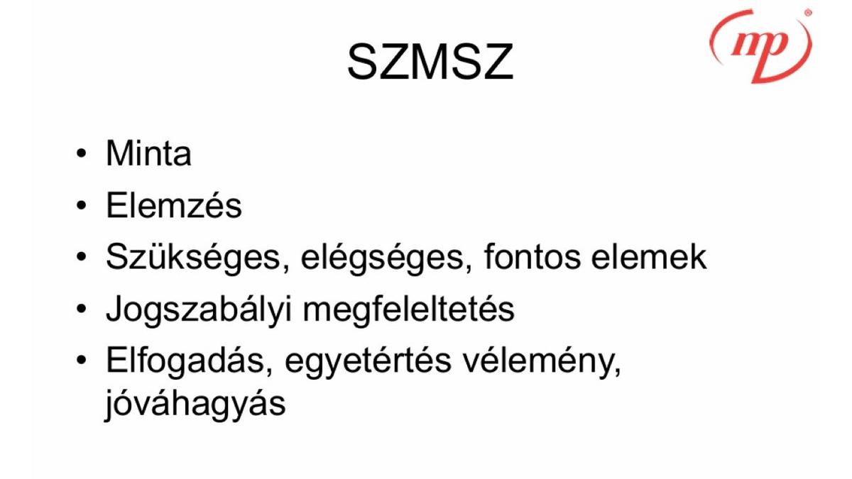 Köznevelési alapdokumentumok helyes kialakítása és módosítása