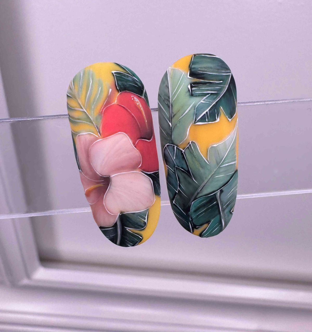 Trópusi virágok nyári színekben