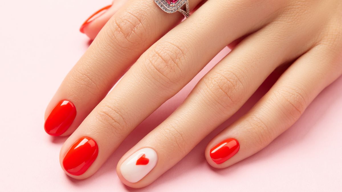 Szív motívum Valentin napra