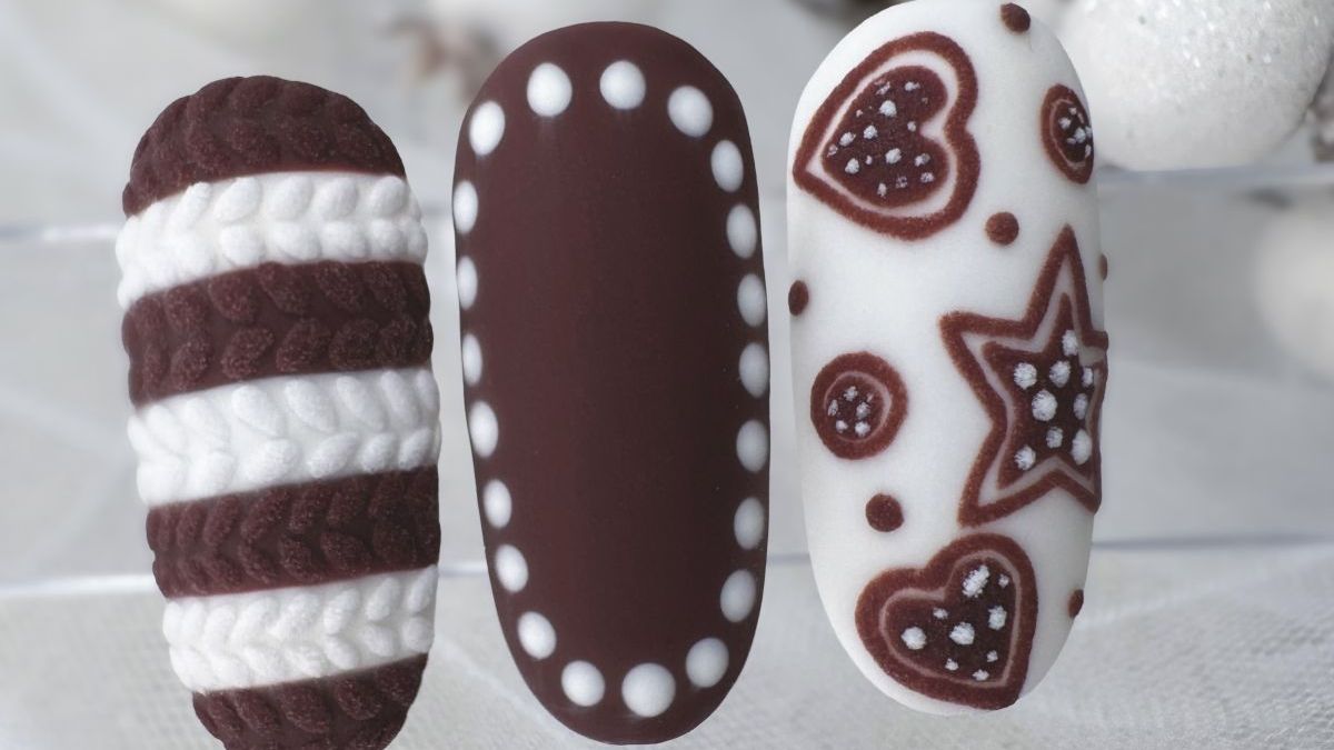 Pulcsiminta csokoládé színben