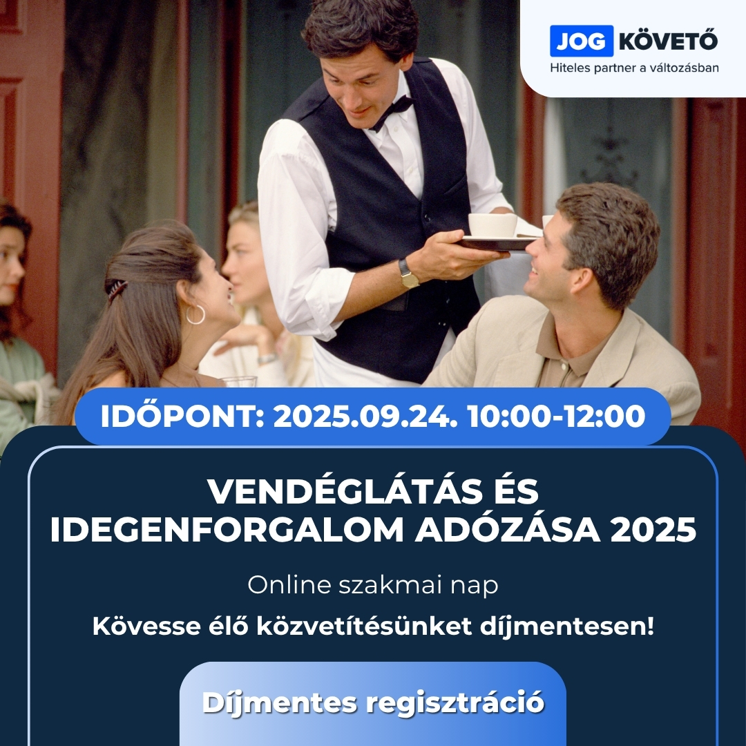 Adózás a vendéglátásban szakmai nap