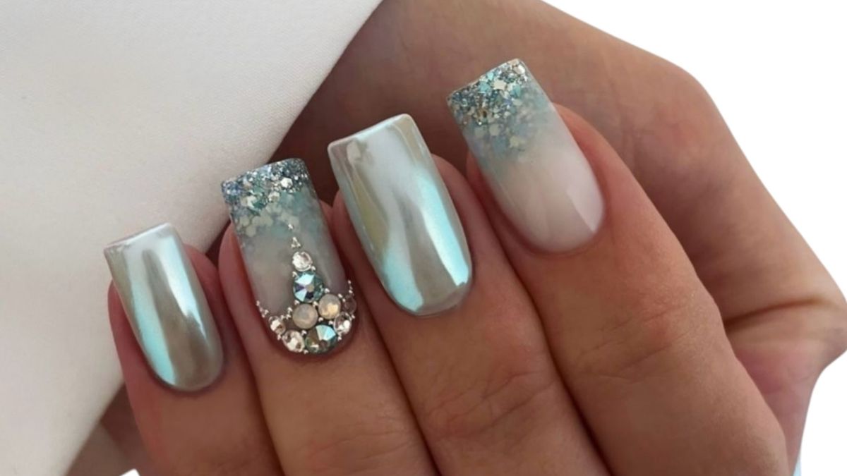 Milky Turquise chrome