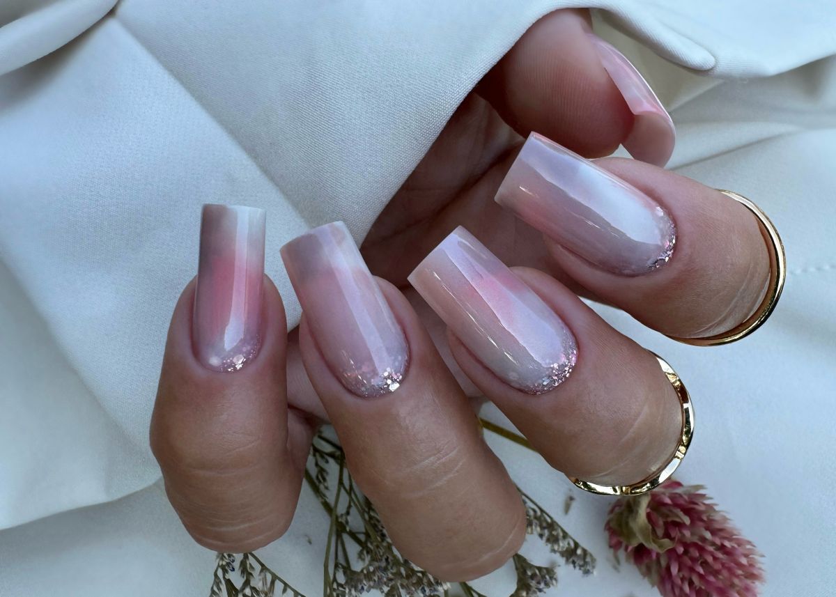 Gel reverse tip technika